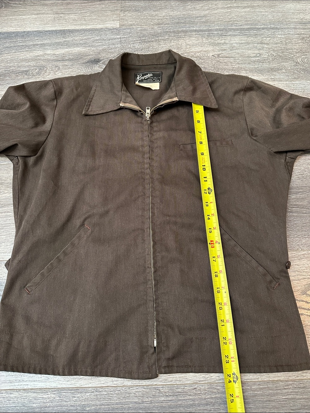 Canadian Vintage Brown Lighweight Shop Jacket - Picture 5 of 8